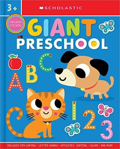 Giant Preschool Workbook(Scholastic Early Learners)