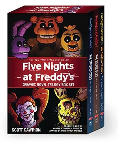 Five Nights at Freddy's Graphic Novel Trilogy Box Set (The Twisted Ones/The Silver Eyes/The Fourth Closet)