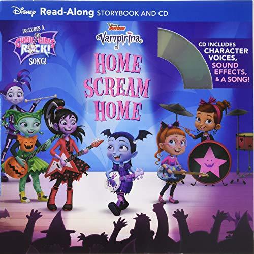 Vampirina Home Scream Home Read-Along Storybook and CD