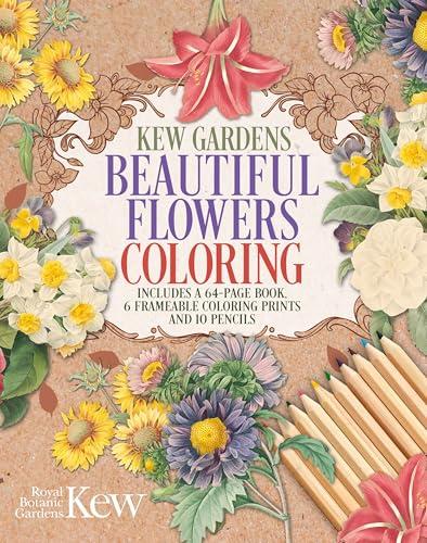 The Kew Gardens Beautiful Flowers Coloring Kit