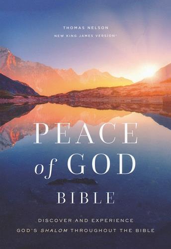 NKJV, Peace of God Bible (#4895BRG - Burgundy Bonded Leather)