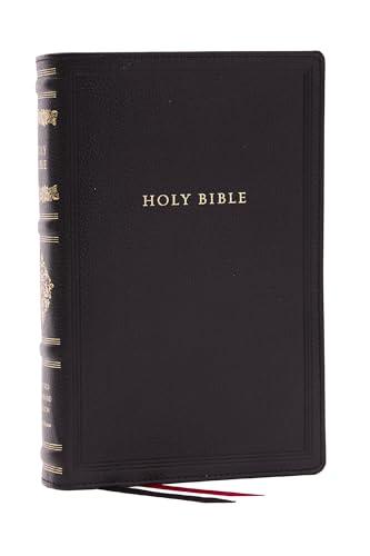 RSV, Personal Size Bible (#7796BK, Black Genuine Leather, Thumb Indexed - Sovereign Collection)