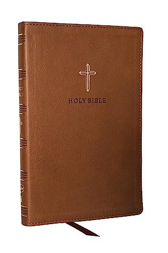 KJV, Ultra Thinline Bible (#7773BRN - Brown Leathersoft)