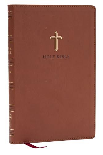 NKJV, Ultra Thinline Bible (#8773BRN - Brown Leathersoft)