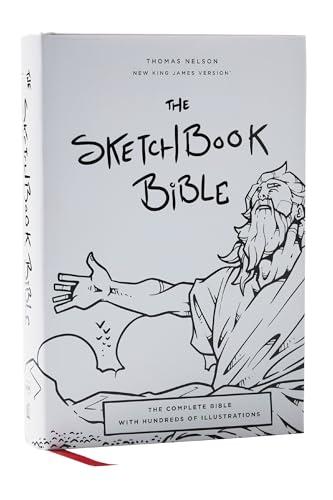 NKJV, The Sketchbook Bible: The Complete Bible With Hundreds of Illustrations (6912 - Hardcover)