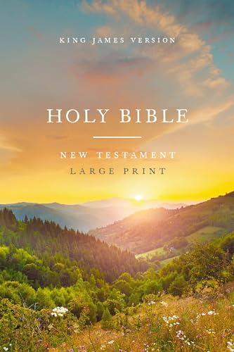 KJV, Large Print Outreach New Testament Holy Bible (#7350)
