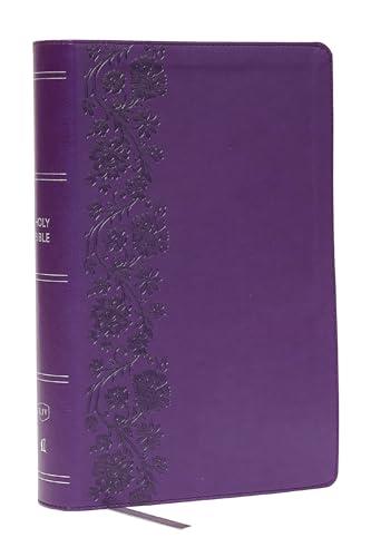 KJV, Giant Print, End-Of-Verse Reference Bible (#7133PUR - Purple Leathersoft)