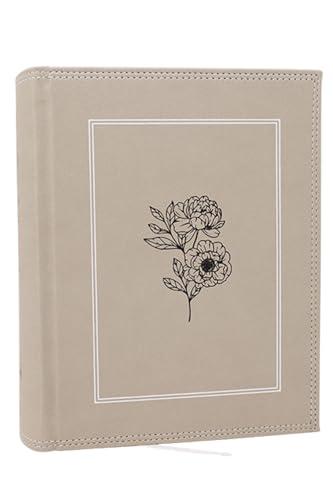 NKJV, Journal the Word Bible (#8582ST - Stone Hardcover)