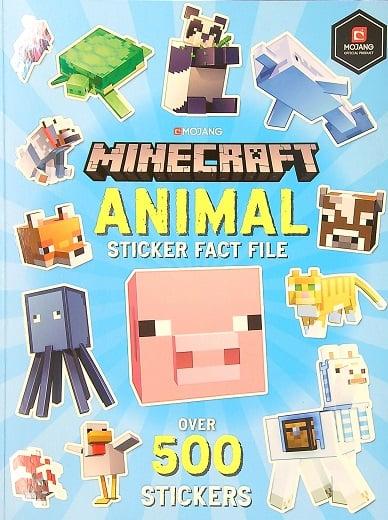 Animals Sticker Fact File (Minecraft)