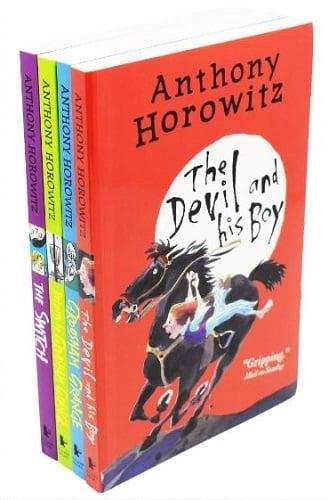 Anthony Horowitz 4-Book Collection (The Devil and His Boy/Groosham Grange/Return to Groosham Grange/The Switch)