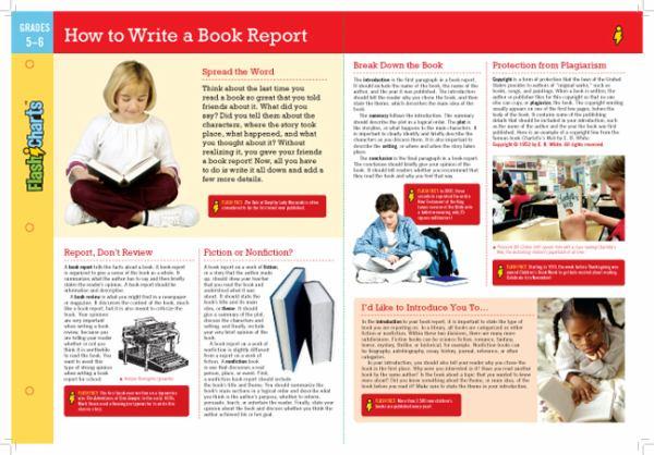 How to Write a Book Report (FlashCharts, Grades 5-6)