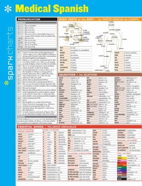 Medical Spanish (Spark Charts)