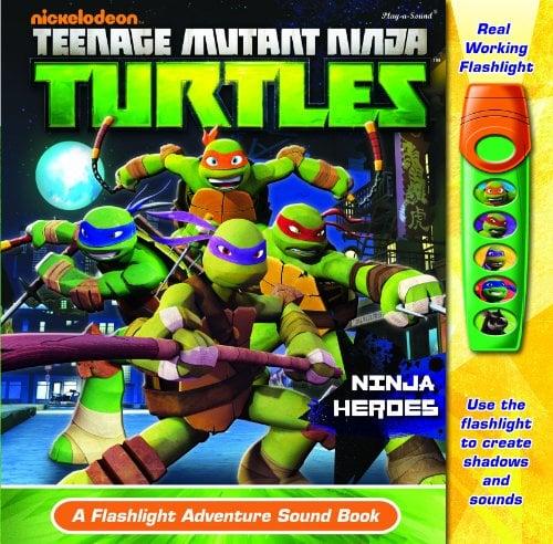 Ninja Heroes: A Flashlight Adventure Sound Book Play-A-Sound (Teenage Mutant Ninja Turtles)