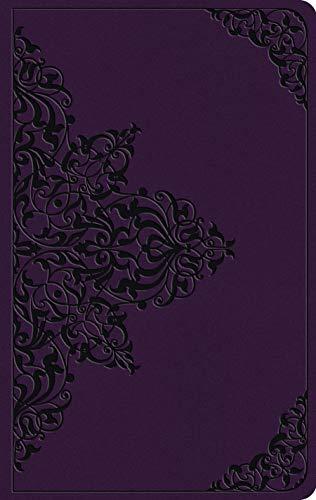 ESV Large Print Value Thinline Bible (TruTone Lavender, Filigree Design)