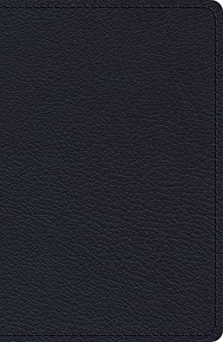 ESV Heirloom Single Column Legacy Bible (Blue Goatskin)