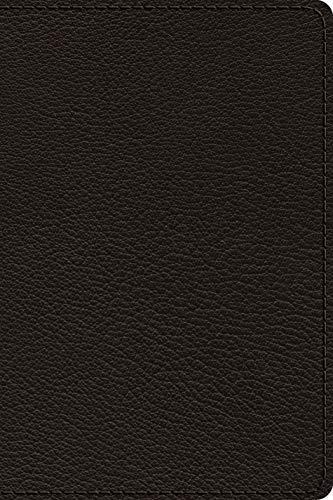 ESV, Heirloom Legacy Edition Bible (Black, Goatskin)