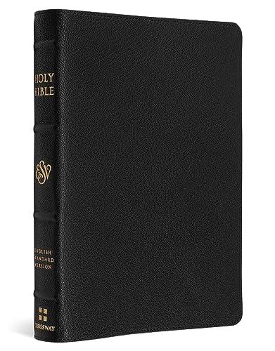 ESV Heirloom Bible (Goatskin, Black, Alpha Edition)