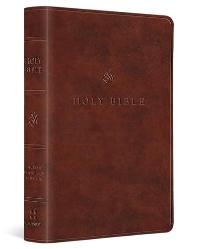 ESV, Value Large Print Compact Bible (TruTone, Chestnut)