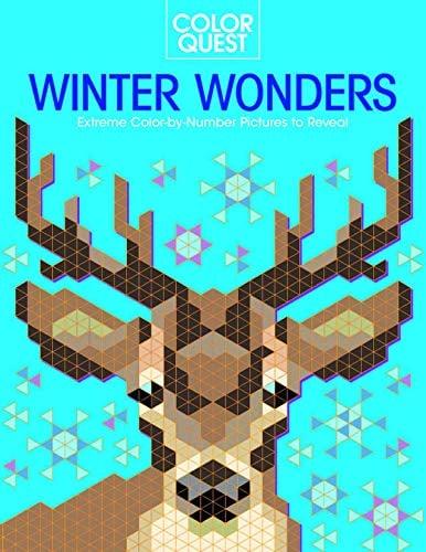 Winter Wonders: Extreme Color-By-Number Pictures to Reveal (Color Quest)