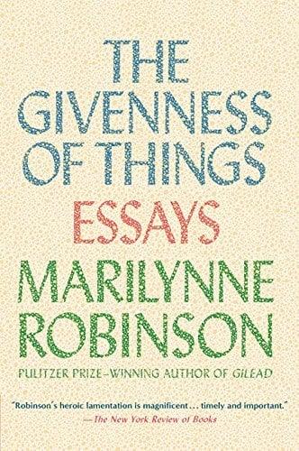 The Givenness Of Things