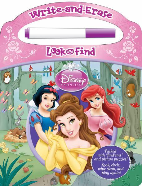 Disney Princess (Write-and-Erase, Look and Find)