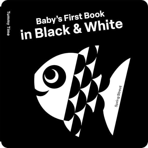 Baby's First Book in Black & White (Spring Street Tummy Time)