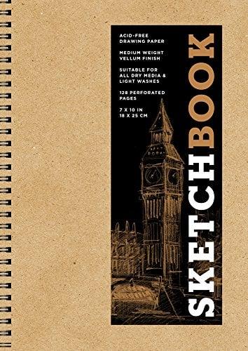 Sketchbook (Basic Medium Spiral Kraft)
