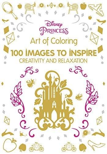 Disney Princess: 100 Images to Inspire Creativity and Relaxation (Art of Coloring)