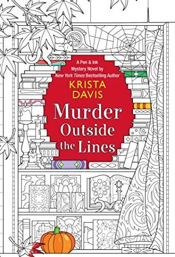 Murder Outside the Lines (Pen & Ink)