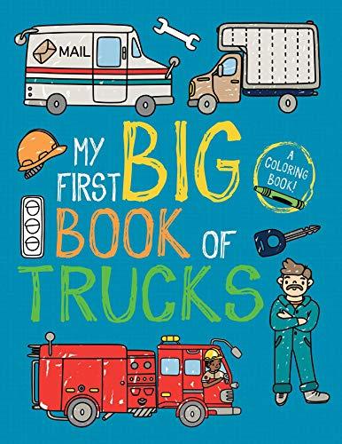 My First Big Book of Trucks Coloring Book