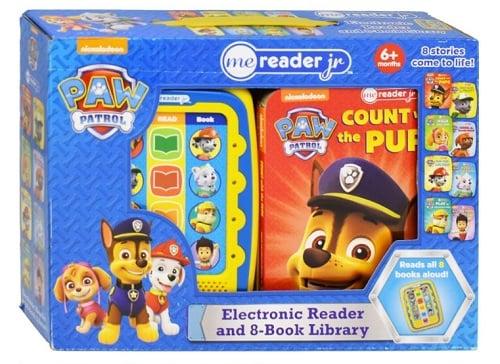 Paw Patrol Electronic Reader and 8-Book Library (Me Reader Jr.)