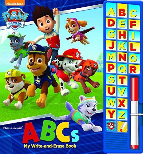 ABCs My Write-and-Erase Book Play-a-Sound (Paw Patrol)