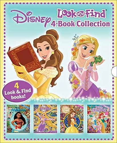 Look and Find 4-Book Collection (Disney Princess)
