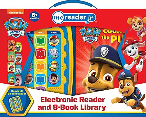 Paw Patrol Electronic Reader and 8-Book Library (Me Reader Jr.)