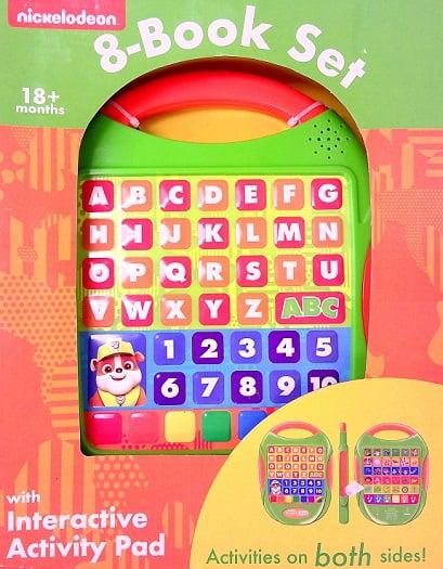 Nickelodeon: 8-Book Set With Interactive Activity Pad
