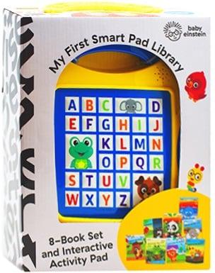 My First Smart Pad Library 8-Book Set and Interactive Activity Pad (Baby Einstein)