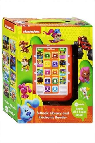 Nickelodeon 8-Book Library and Electronic Reader (Me Reader)