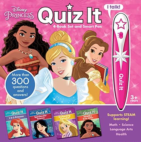 Quiz It 4-Book Set and Smart Pen (Disney Princess)