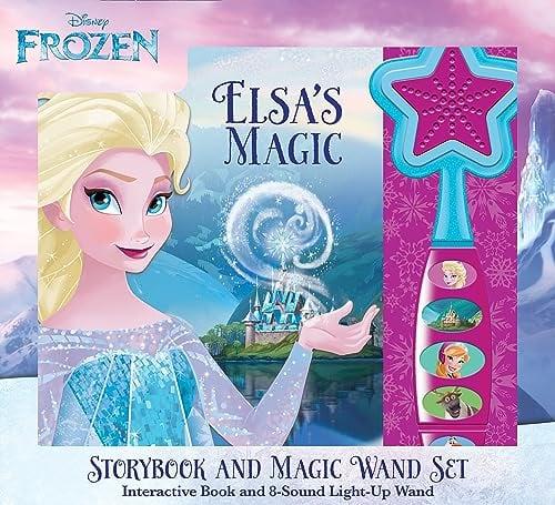 Elsa's Magic: Storybook and Magic Wand Set (Disney Frozen)