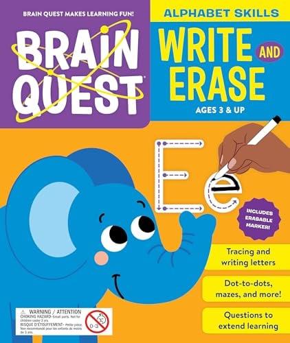 Alphabet Skills Write and Erase (Brain Quest)