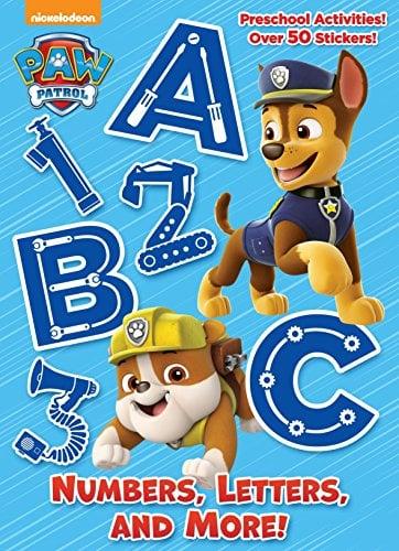 Numbers, Letters, and More! Preschool Activities (PAW Patrol)
