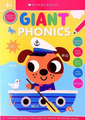 Giant Phonics Workbook (Scholastic Early Learners)