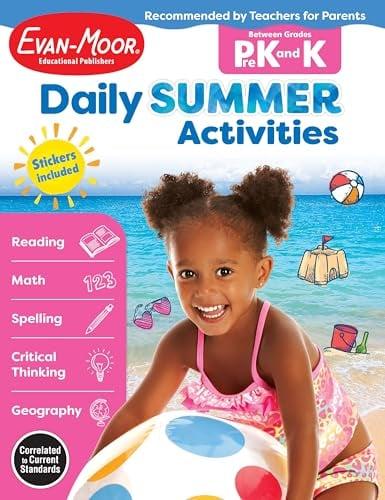 Daily Summer Activities (Between Grades PreK and K