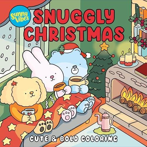 Snuggly Christmas: Cute & Bold Coloring (Sunny Vibes)