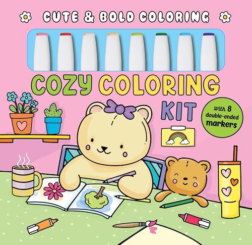 Cozy Coloring Kit (Cute & Bold Coloring)