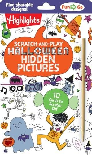 Scratch-and-Play Halloween Hidden Pictures (Fun to Go)