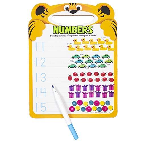1-15 Numbers Write-And-Erase Board (Active Minds)