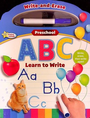 ABC Learn to Write: Preschool Write-And-Erase (Active Minds)