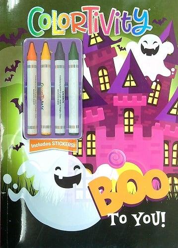 Boo To You! Colortivity Activity Book