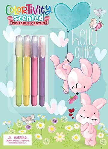 Hello Cutie Colortivity With Scented Twist-up Crayons